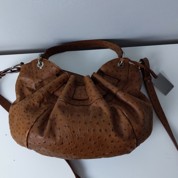 🌿FURLA OSTRICH LEATHER BAG🌿 - Picture 6 of 12
